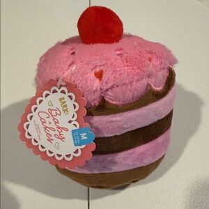 Bark Baby Cakes - Pink and Brown Dog Toy